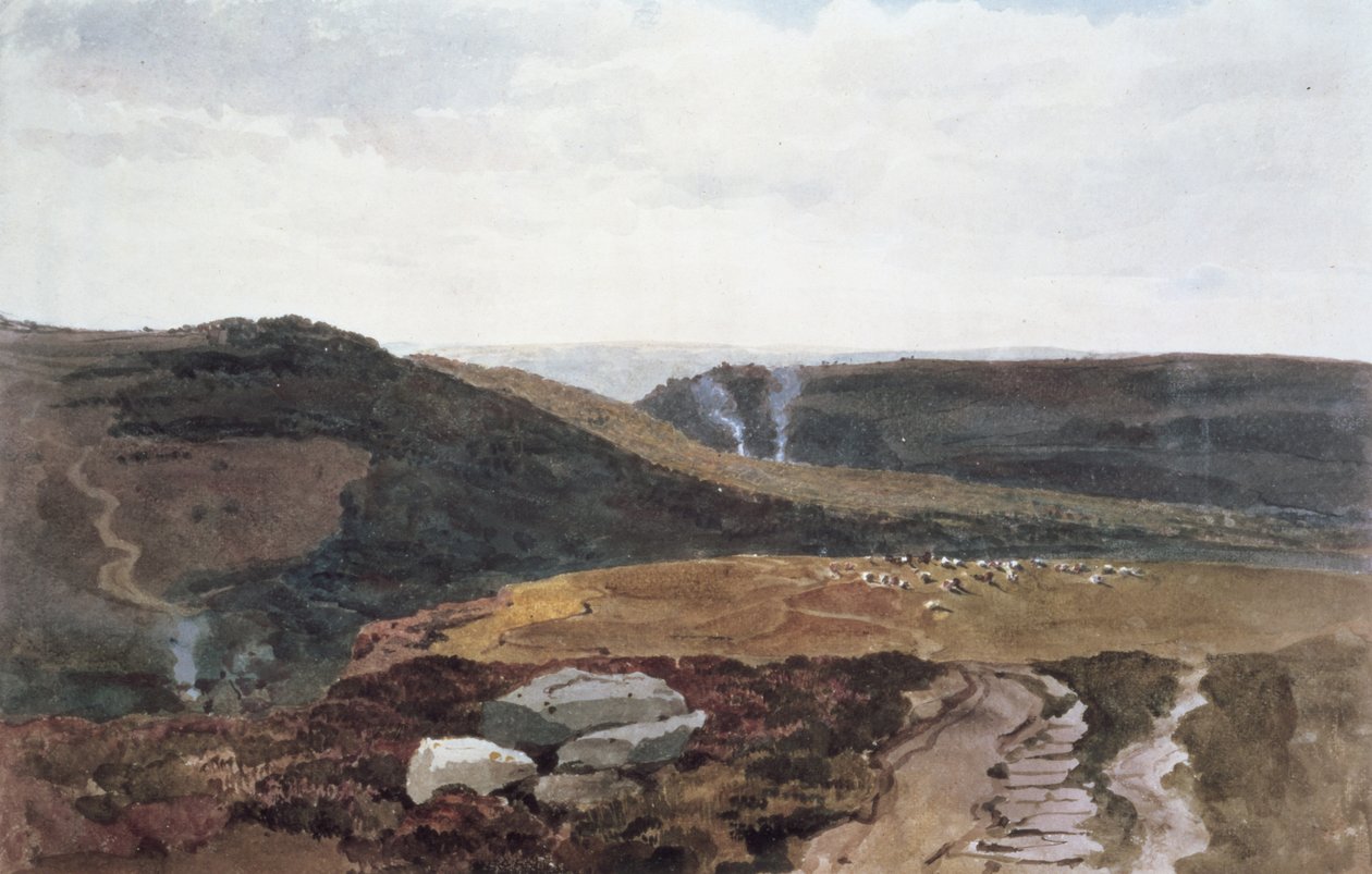 Yorkshire Fells, c.1840 da Peter de Wint