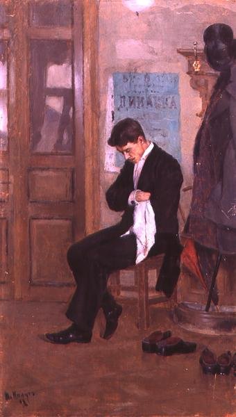 Servitore, mattina da Peter Alexandrovich Nilus