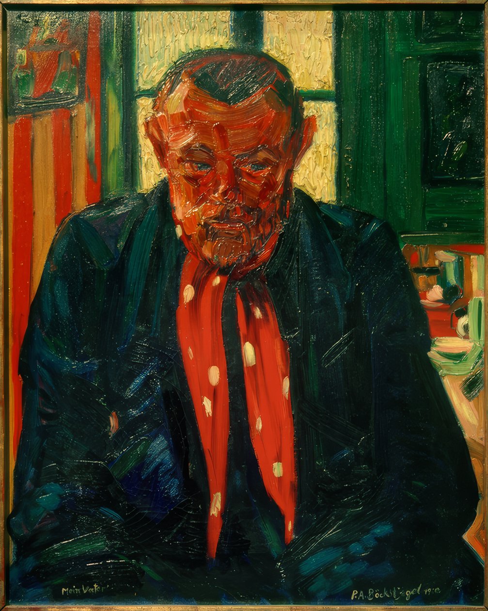Mio padre da Peter August Böckstiegel
