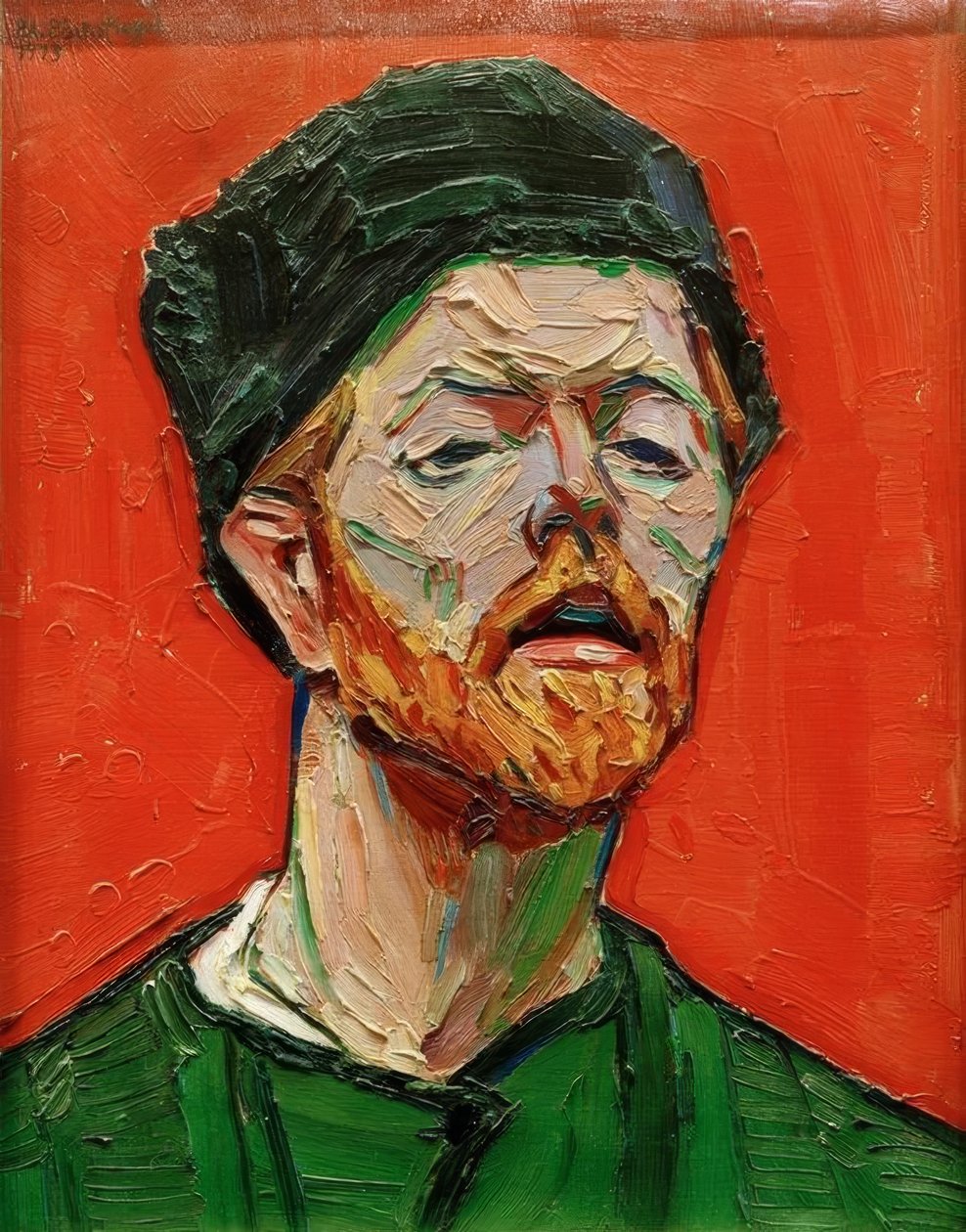 Autoritratto da Peter August Böckstiegel