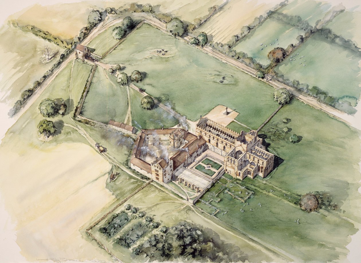 Priorato di Lanercost, Cumbria da Peter Dunn