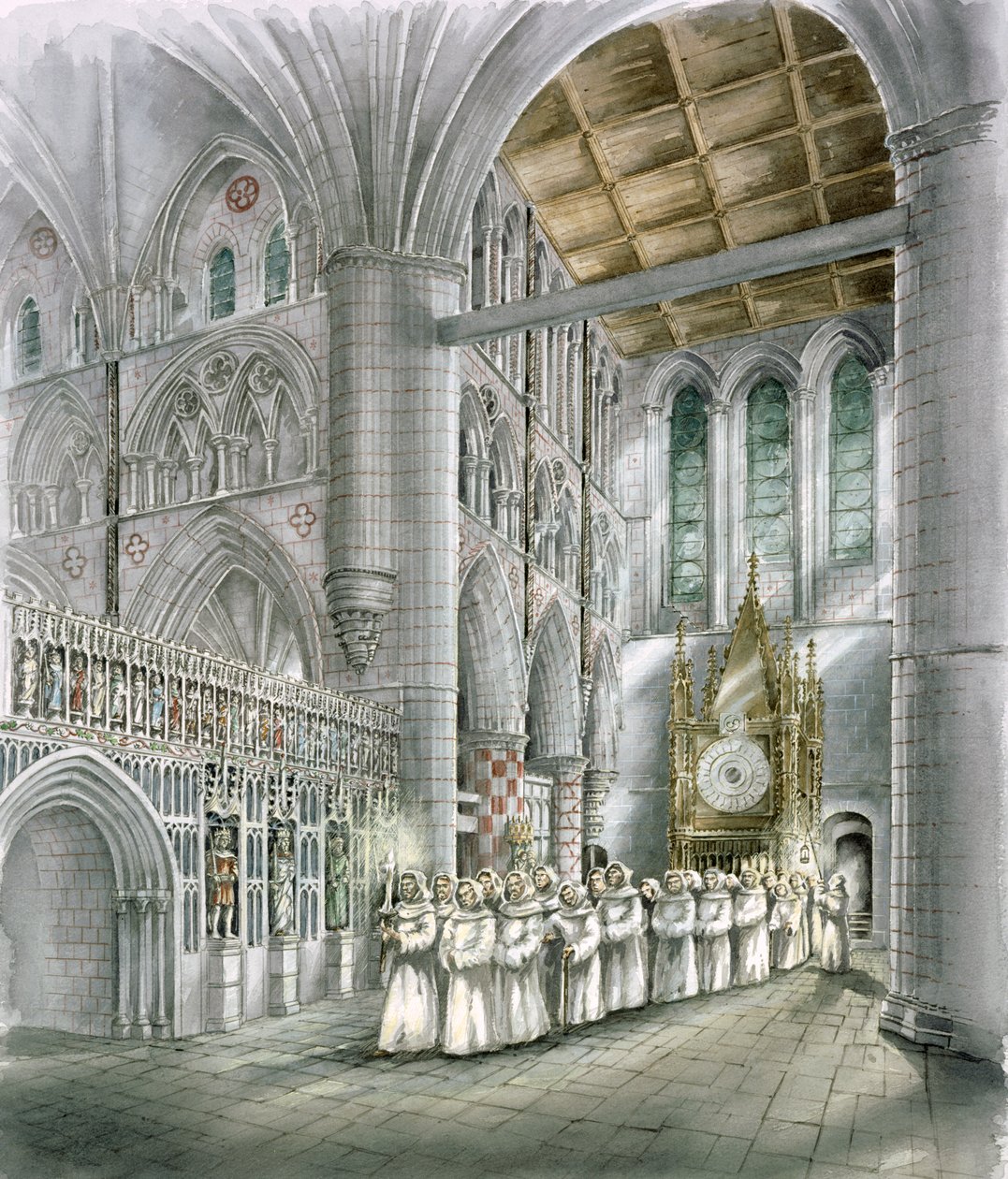 Abbazia di Rievaulx da Peter Dunn