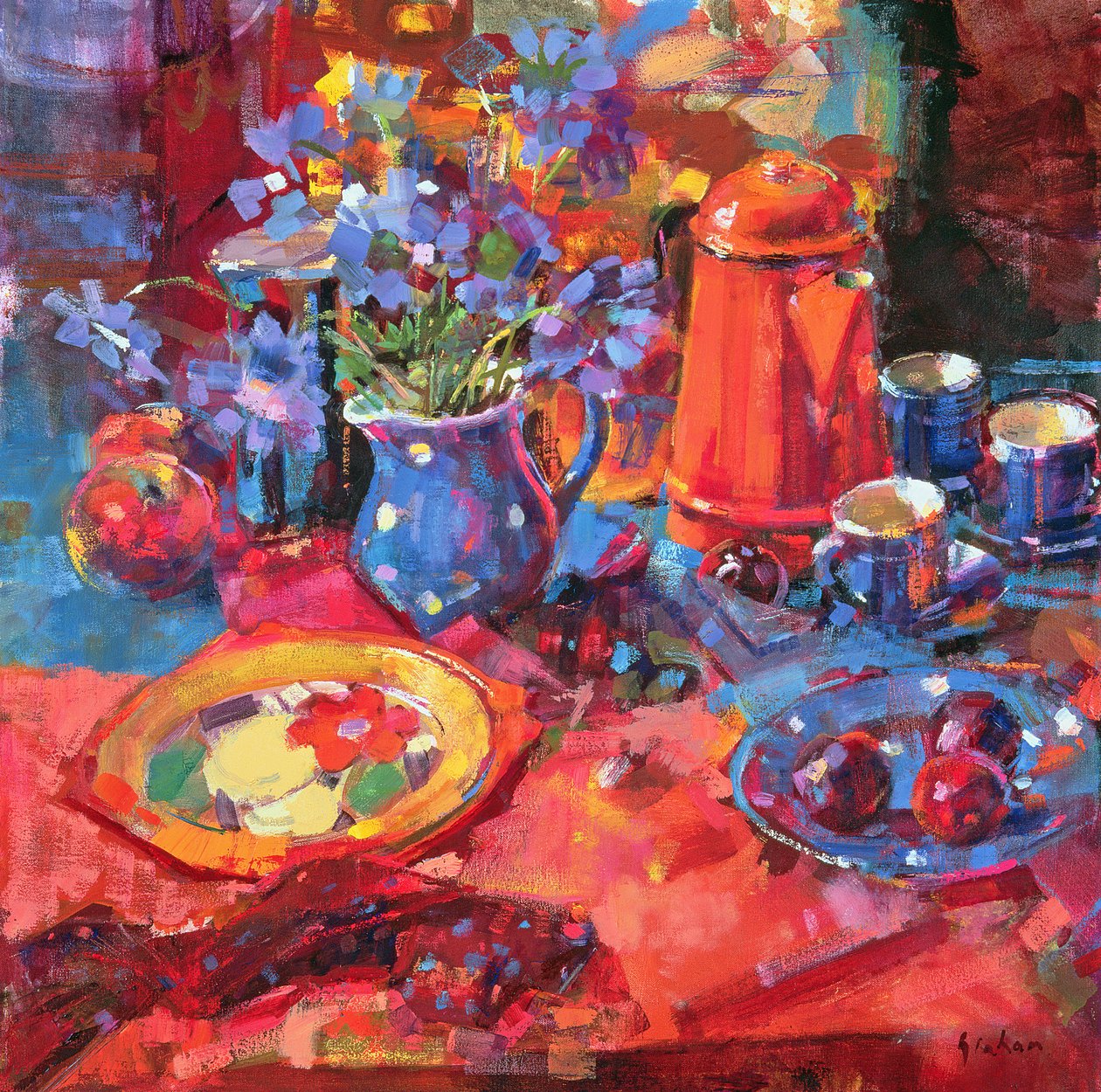 Mattina nel Devon da Peter Graham (Contemporary)