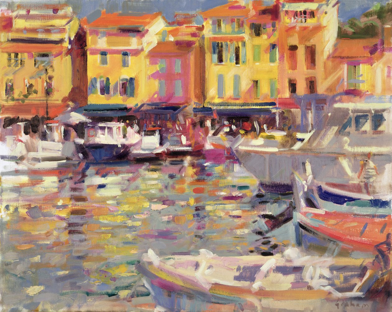 Porto di Cassis da Peter Graham (Contemporary)