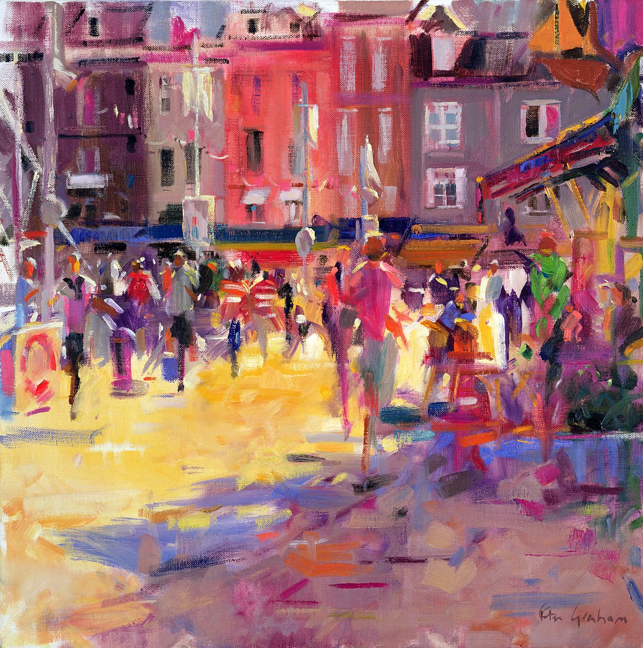 Passeggiata di Honfleur da Peter Graham (Contemporary)