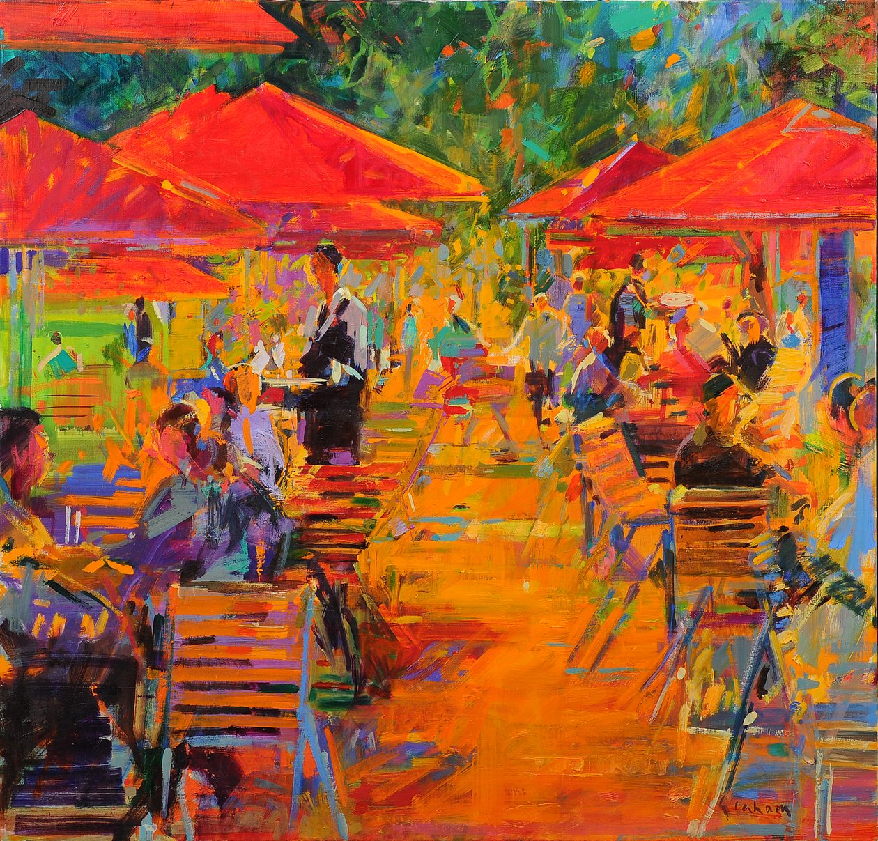 Le Jardin des Tuileries da Peter Graham (Contemporary)