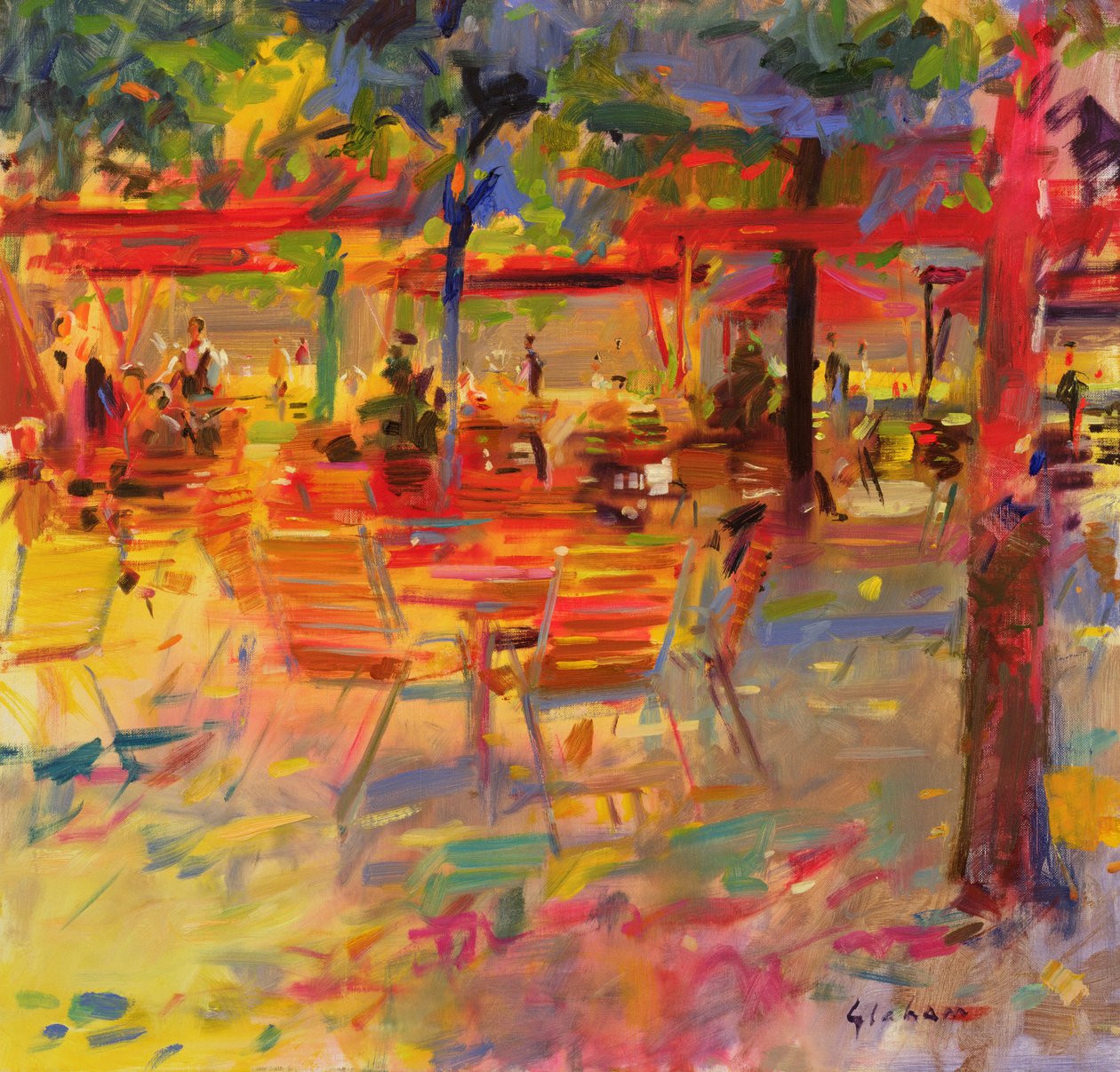 Pranzo sulla Terrazza da Peter Graham (Contemporary)
