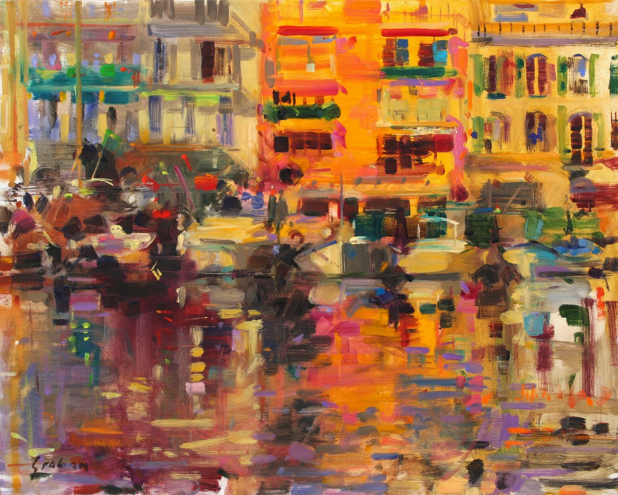 Estate sulla Riviera da Peter Graham (Contemporary)