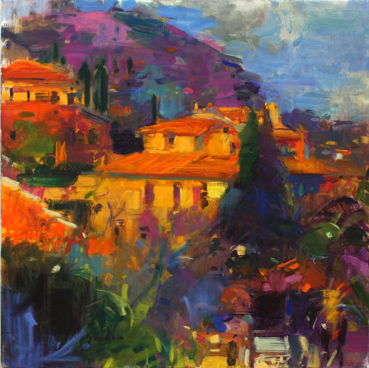 St Paul de Vence da Peter Graham (Contemporary)