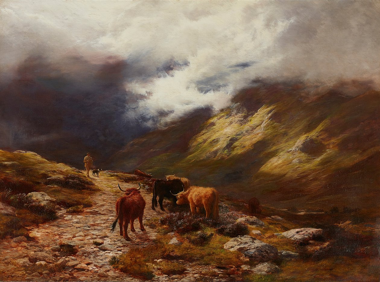Una strada di montagna da Peter Graham