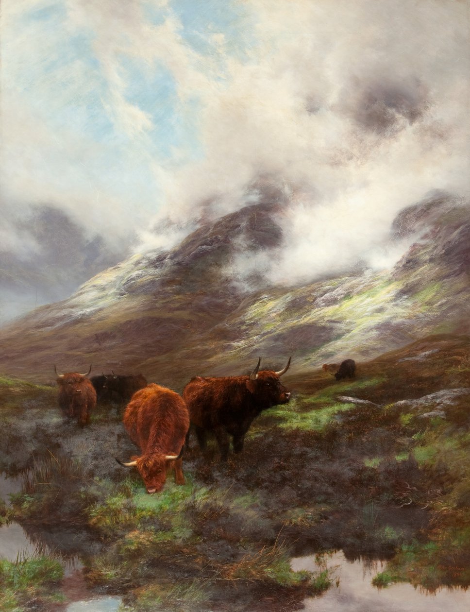 La Testa della Valle, 1894 da Peter Graham