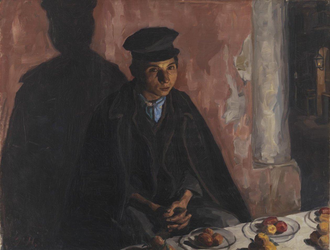 Un ragazzo che vende frutta. Napoli da Peter Hansen