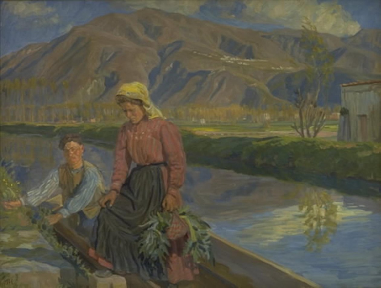 Il Traghetto sul Sarno da Peter Hansen