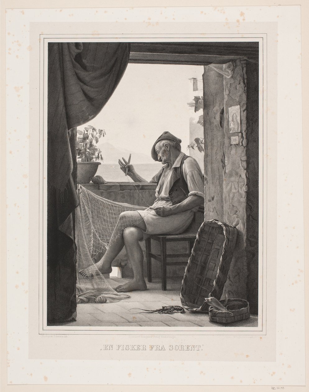 Un pescatore di Sorrento da Peter Henrik Gemzøe