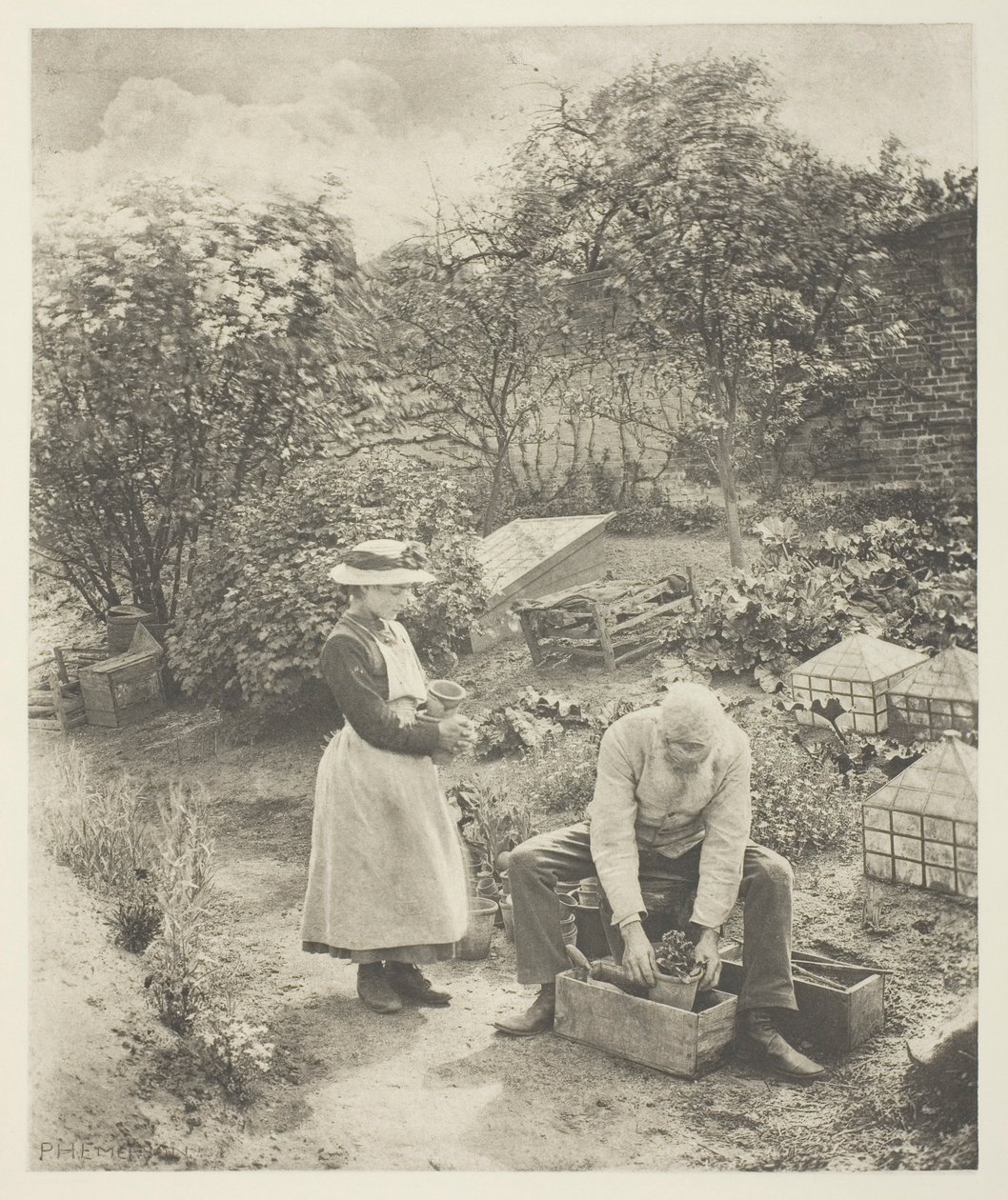 Un Angolo di Giardino (Suffolk) da Peter Henry Emerson