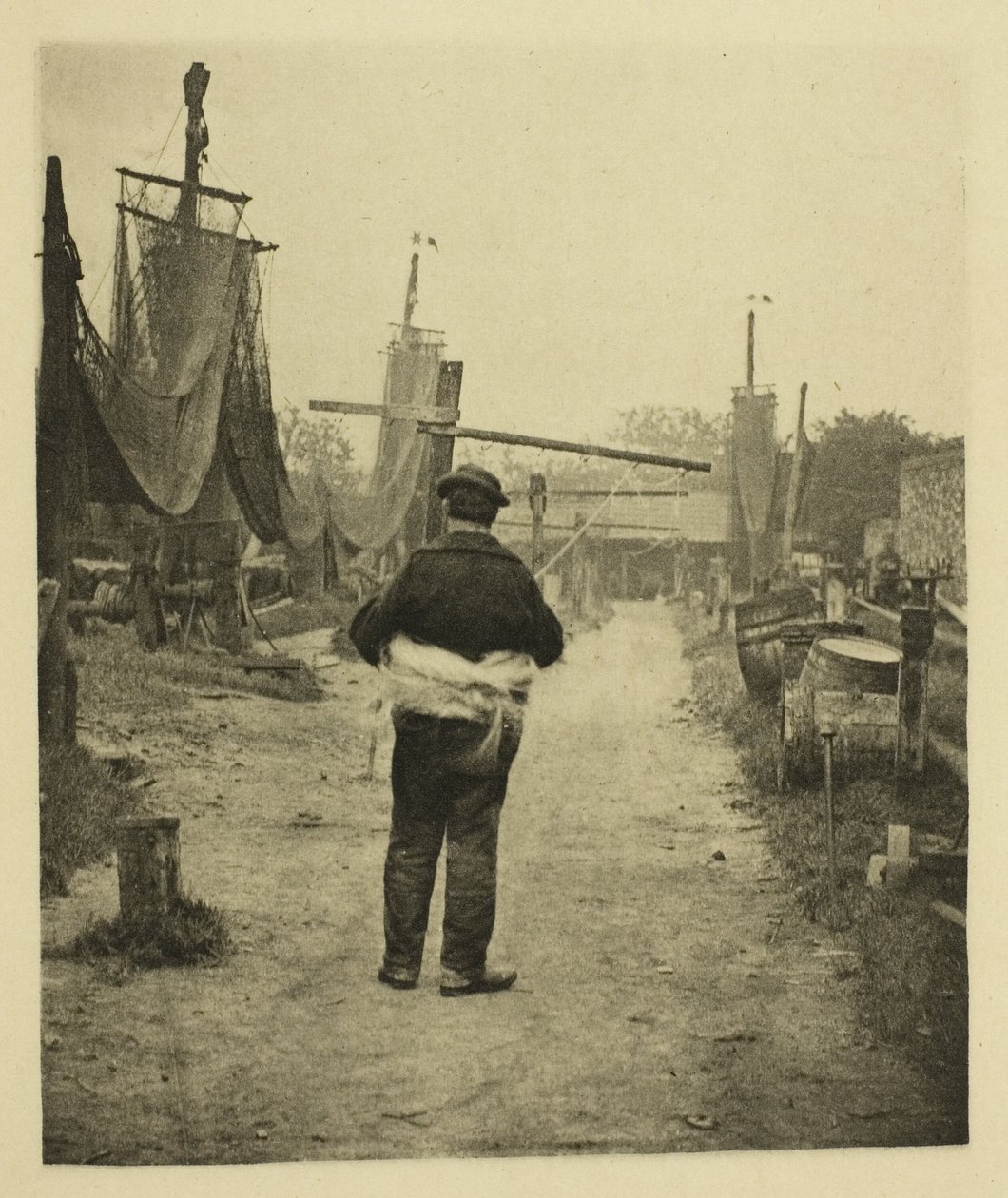 Una passeggiata con la corda da Peter Henry Emerson