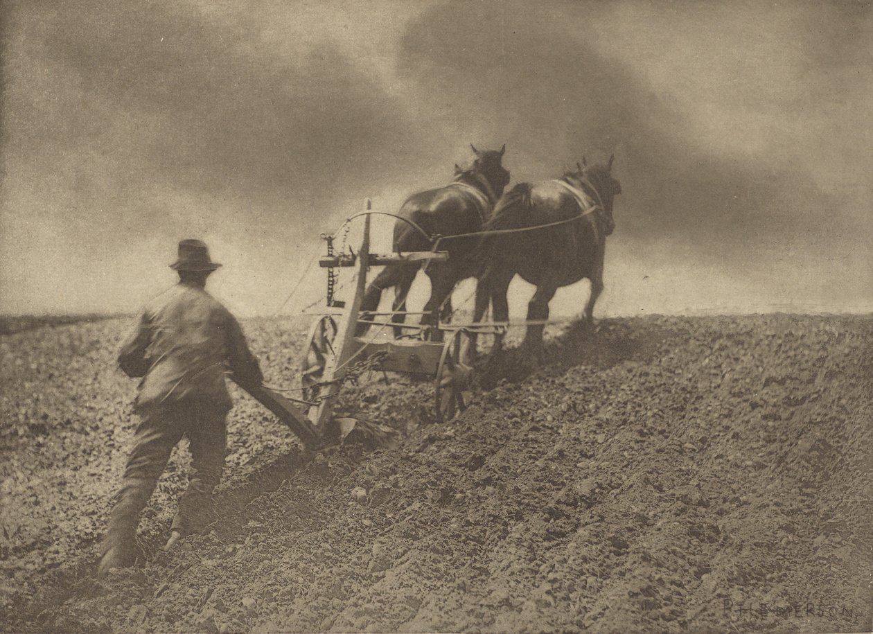 Una stretta di mano. [Suffolk.] da Peter Henry Emerson