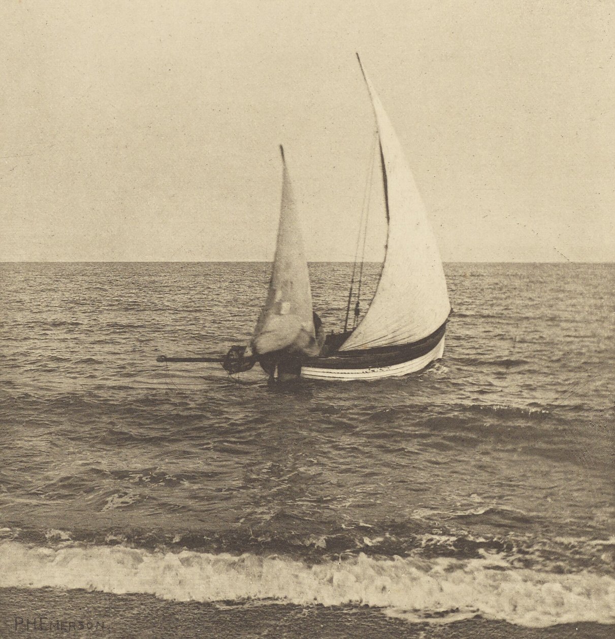 Un gambero del Suffolk che "si spegne" da Peter Henry Emerson