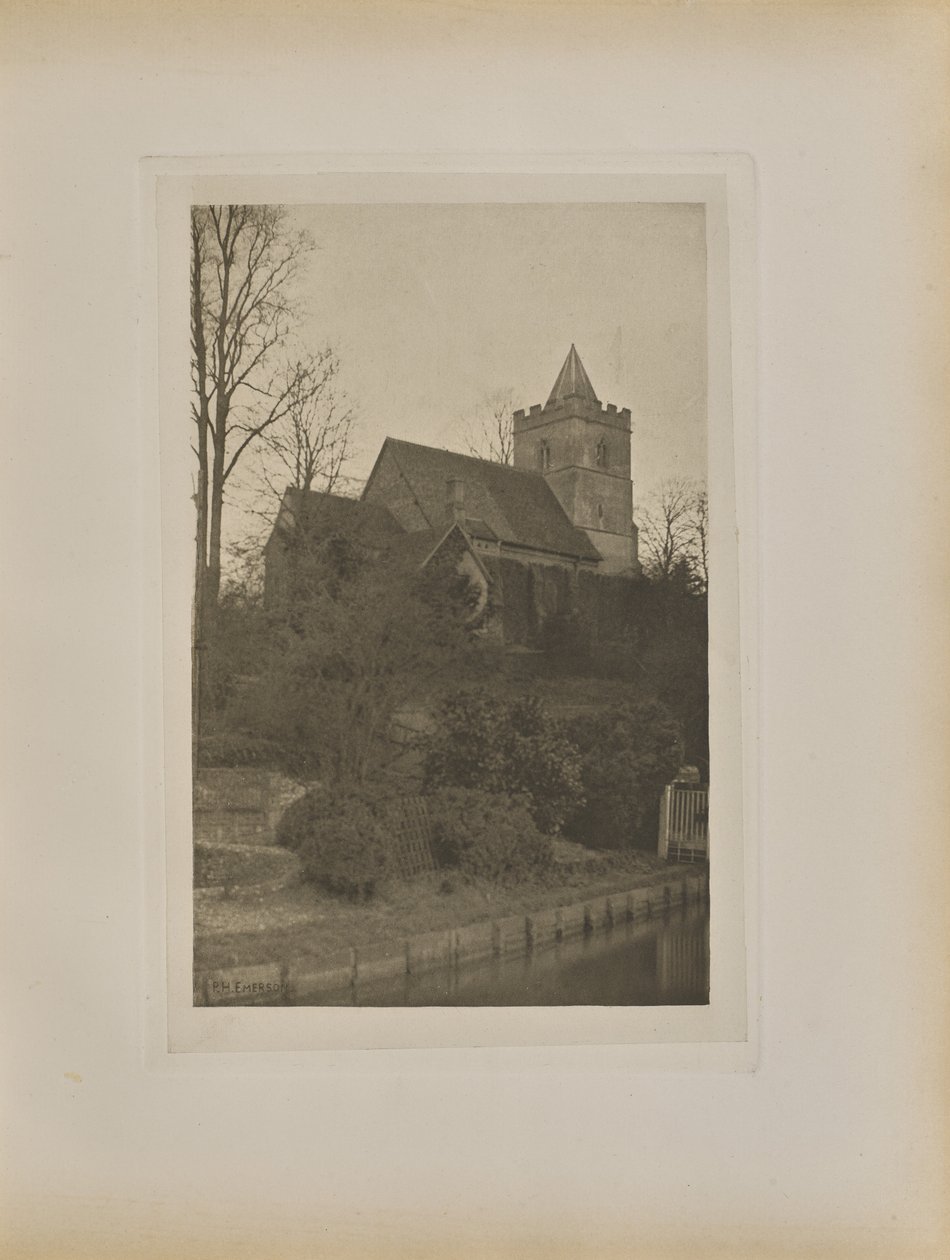 Chiesa di Amwell da Peter Henry Emerson