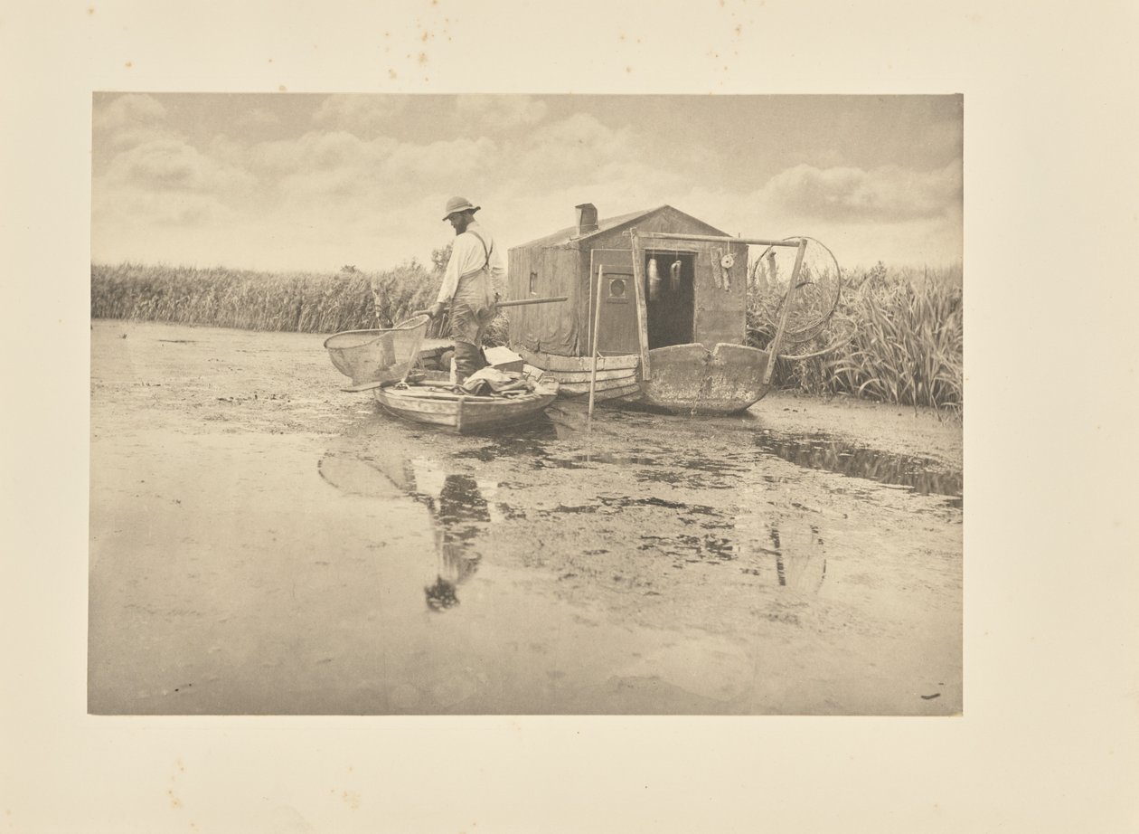 La casa di un cacciatore di anguille da Peter Henry Emerson