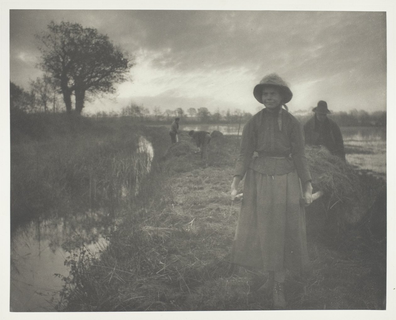 Raccolta del Fieno nella Palude da Peter Henry Emerson
