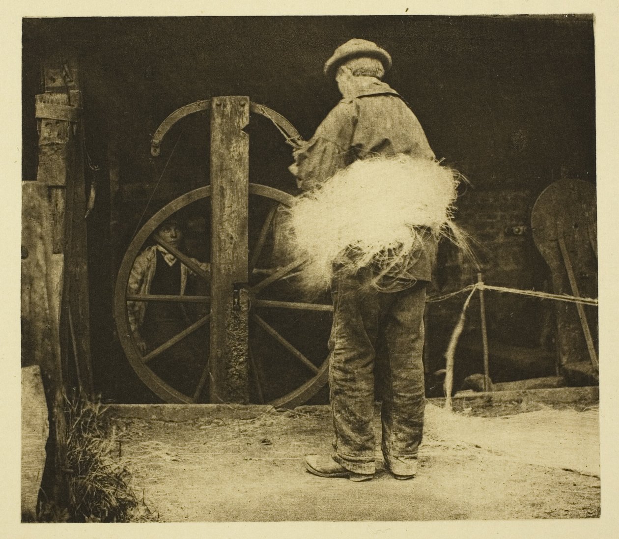 Filatura della corda da Peter Henry Emerson