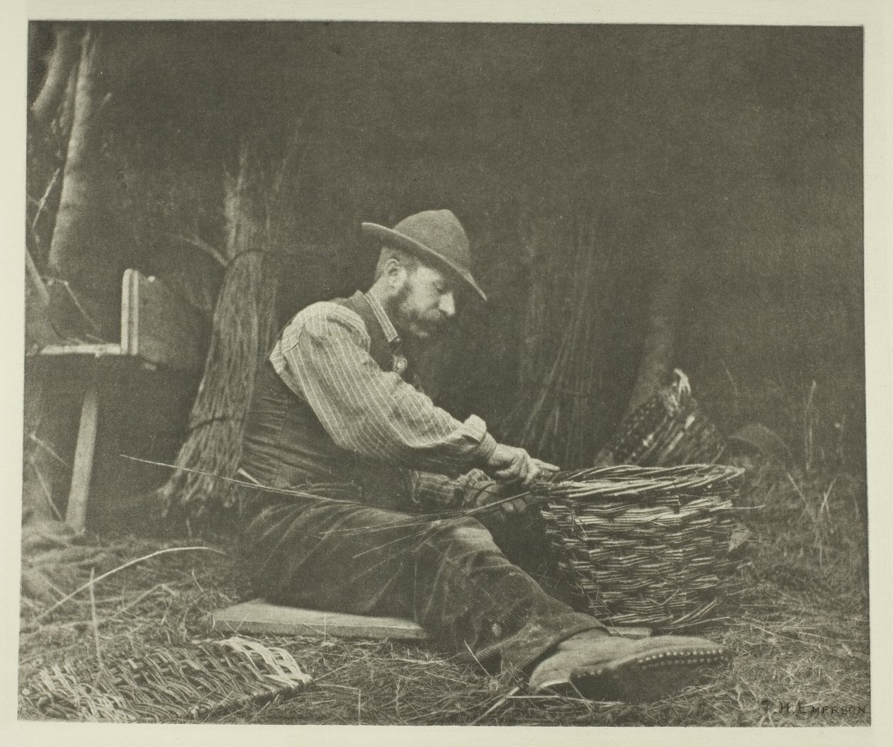 Il cestaiolo (Norfolk) da Peter Henry Emerson