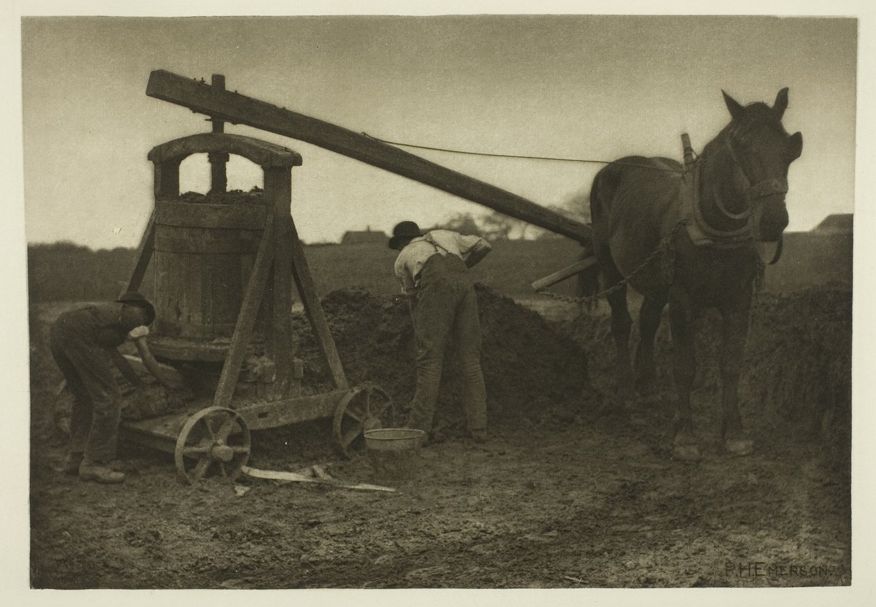 Il mulino di argilla (Norfolk) da Peter Henry Emerson