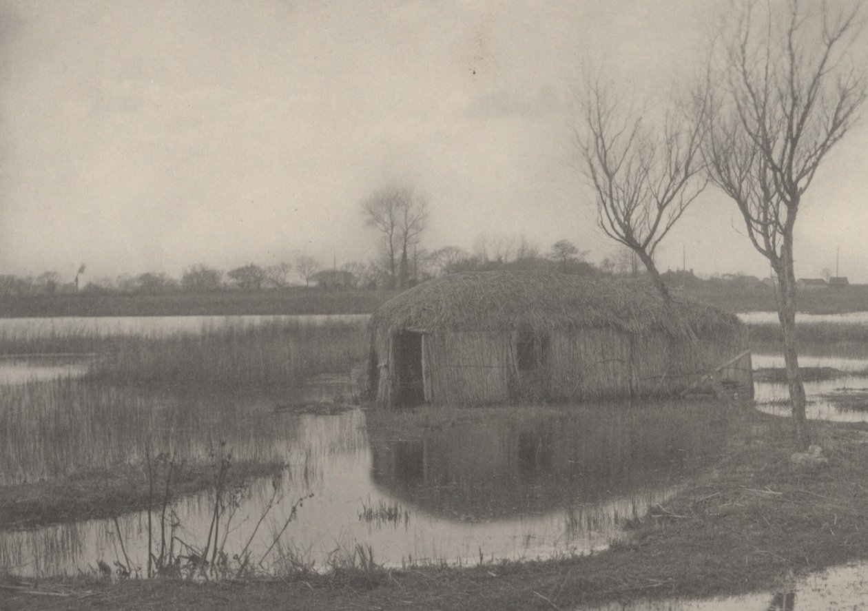 Una Casa di Barca di Canna da Peter Henry Emerson and T.F. Goodall