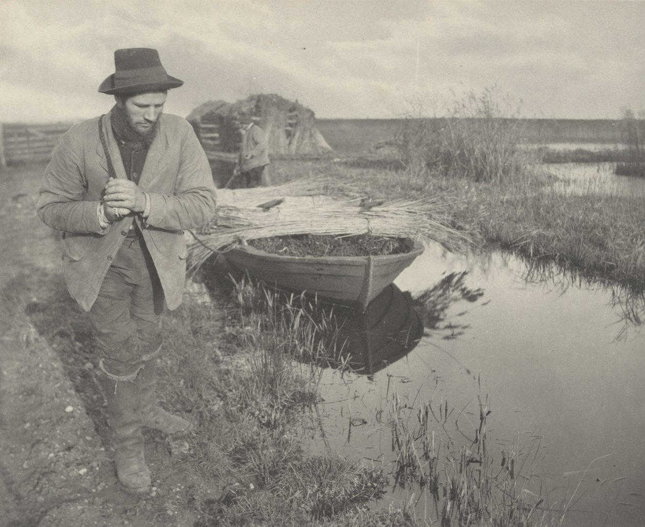Trainando la canna da Peter Henry Emerson and T.F. Goodall