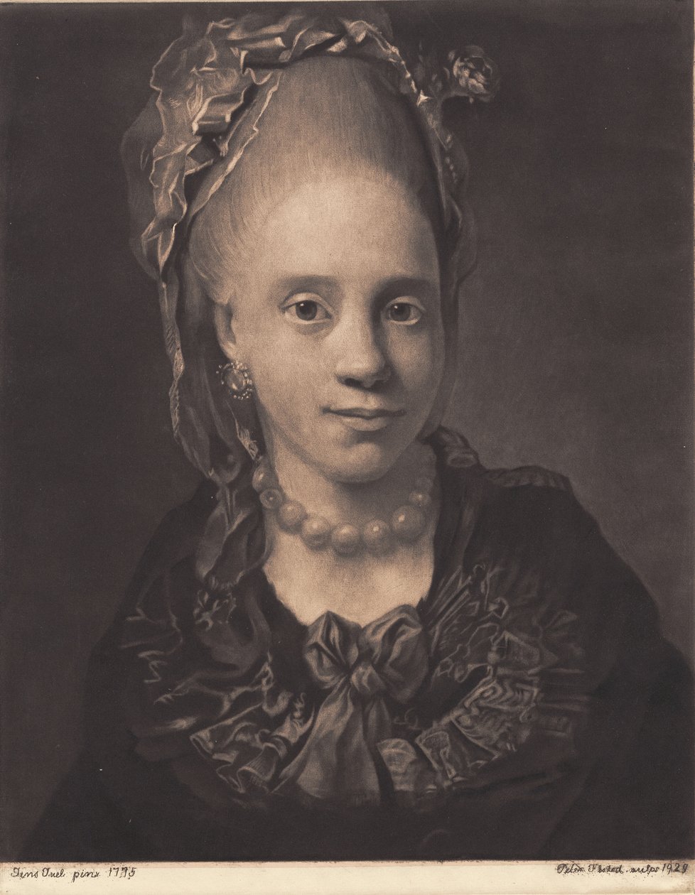 Ritratto di signora da Peter Vilhelm Ilsted