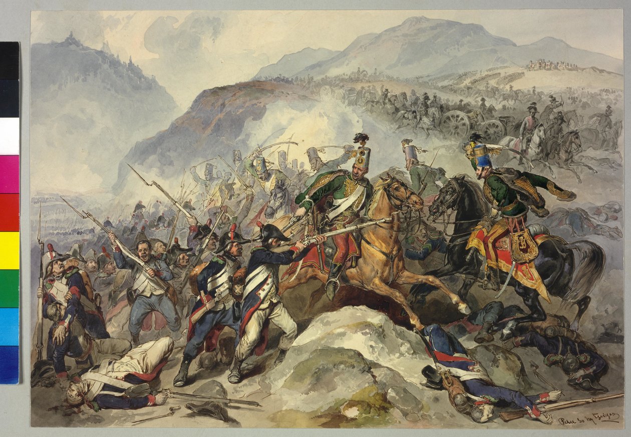 Battaglia di Tarvisio 1797 da Peter Johann Nepomuk Geiger