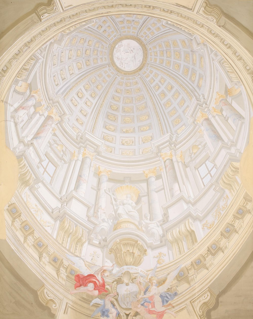 Finta cupola da Peter Krafft
