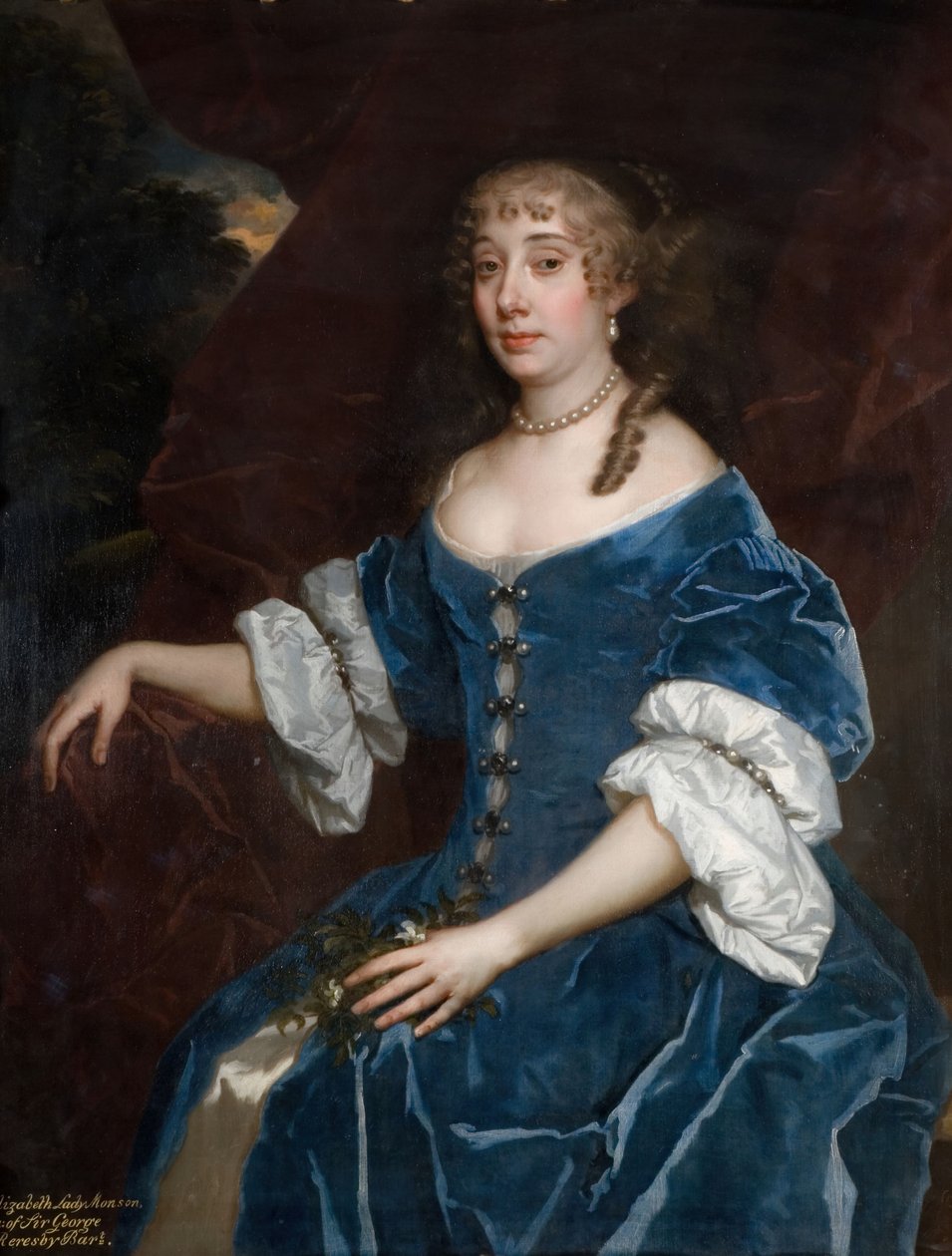 Ritratto di Elizabeth Lady Monson da Peter Lely