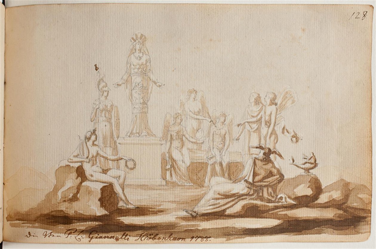 Allegoria con figure da Peter Leonhard Gianelli