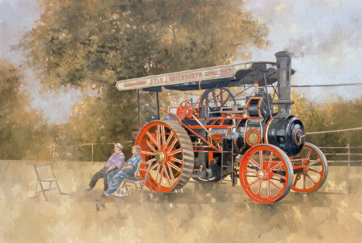 Motore a trazione alla Great Eccleston Show da Peter Miller