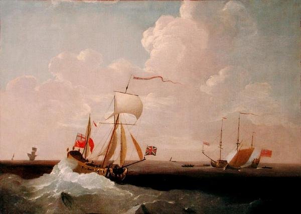 Yacht reale da Peter Monamy