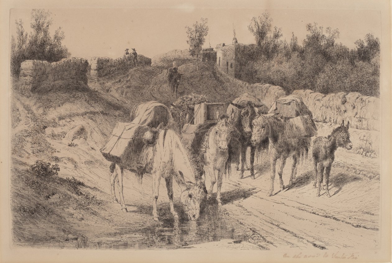 Sulla strada per Santa Fe da Peter Moran