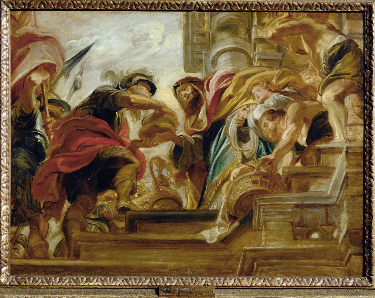 Abramo e Melchisedek da Peter Paul Rubens