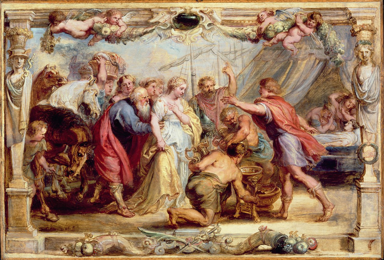 Briseide Restituita ad Achille da Peter Paul Rubens