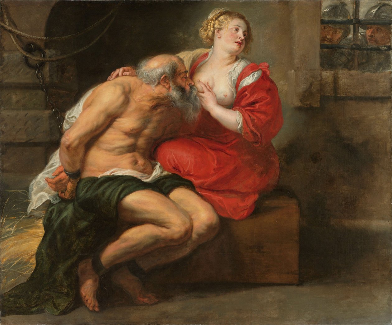 Cimone e Pero (Carità Romana) da Peter Paul Rubens