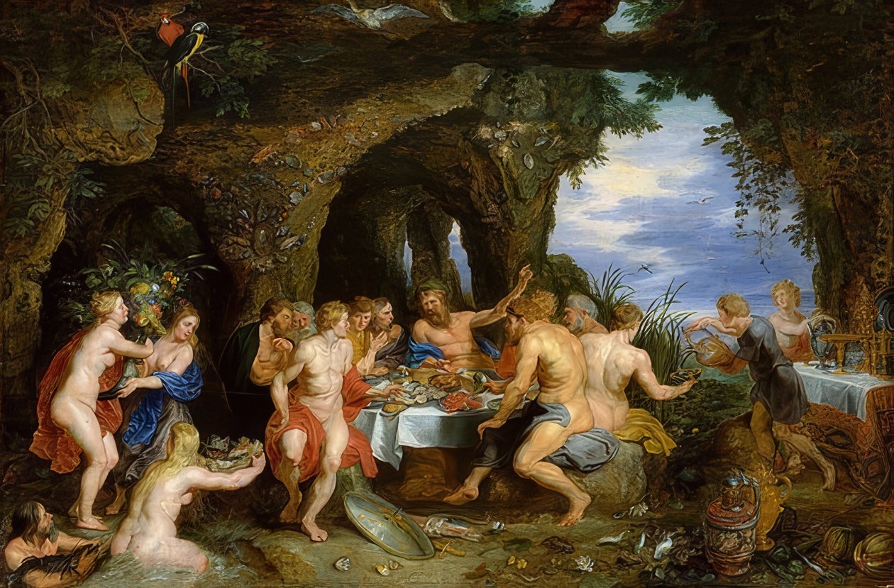 La festa di Acheloo da Peter Paul Rubens