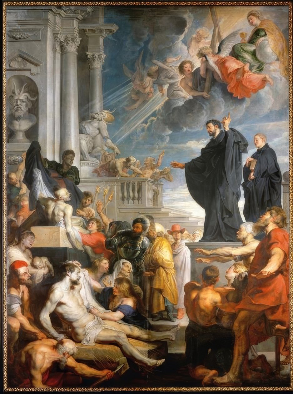 Il miracolo di San Francesco Saverio da Peter Paul Rubens