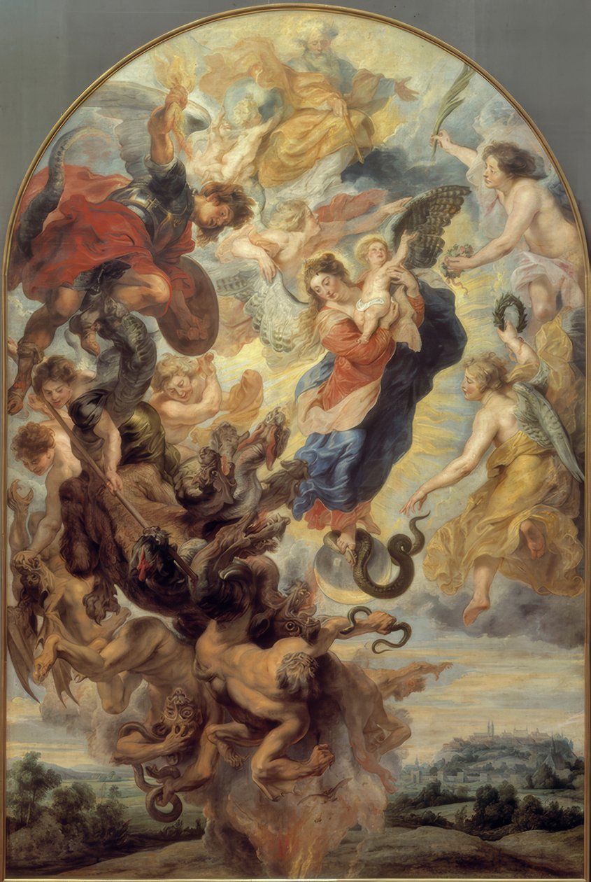 La donna apocalittica da Peter Paul Rubens