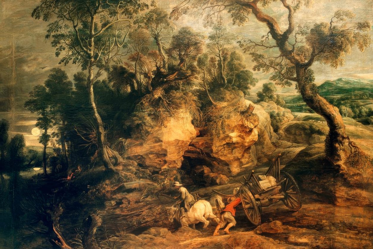 Il carro bloccato da Peter Paul Rubens