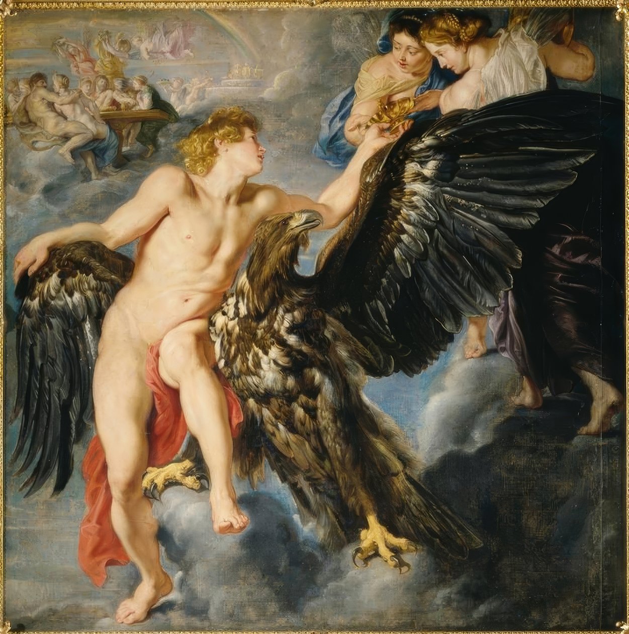 Il rapimento di Ganimede da Peter Paul Rubens