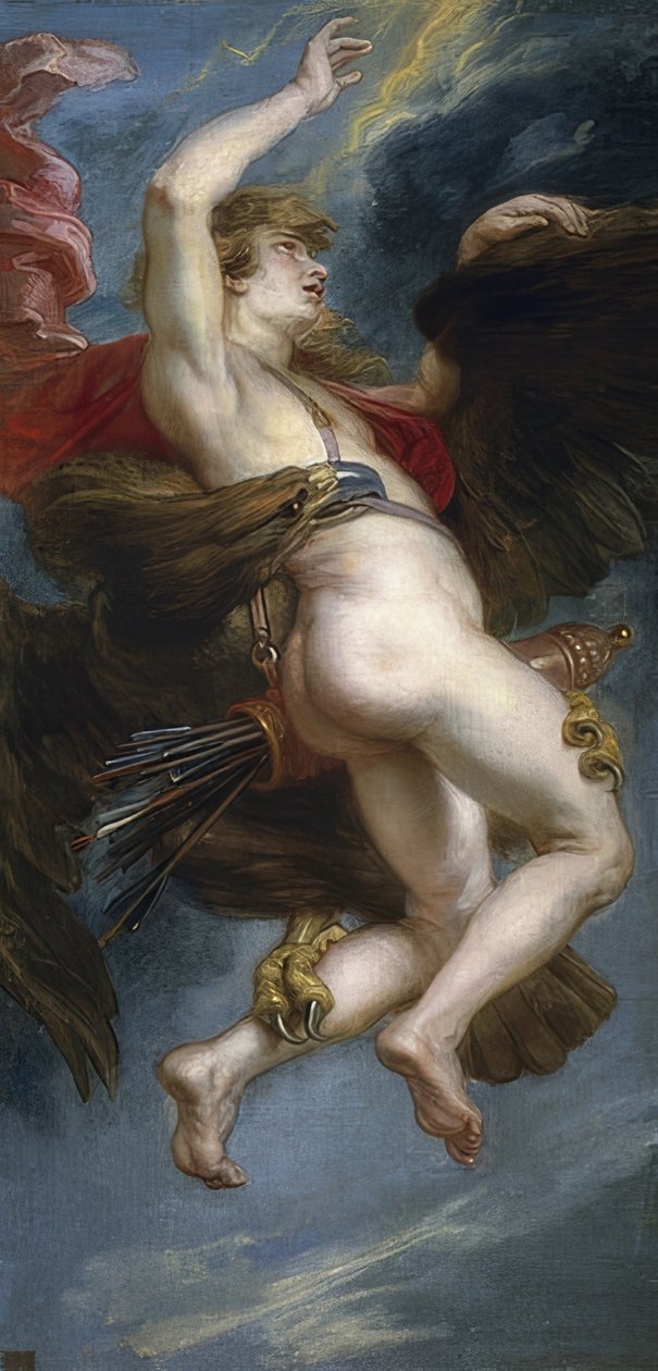 Il rapimento di Ganimede da Peter Paul Rubens