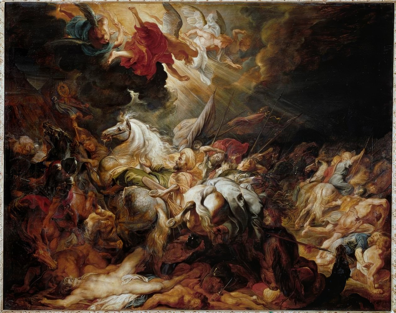 La sconfitta di Sennacherib da Peter Paul Rubens