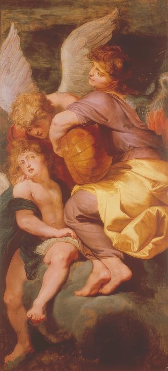 Tre angeli musicanti da Peter Paul Rubens