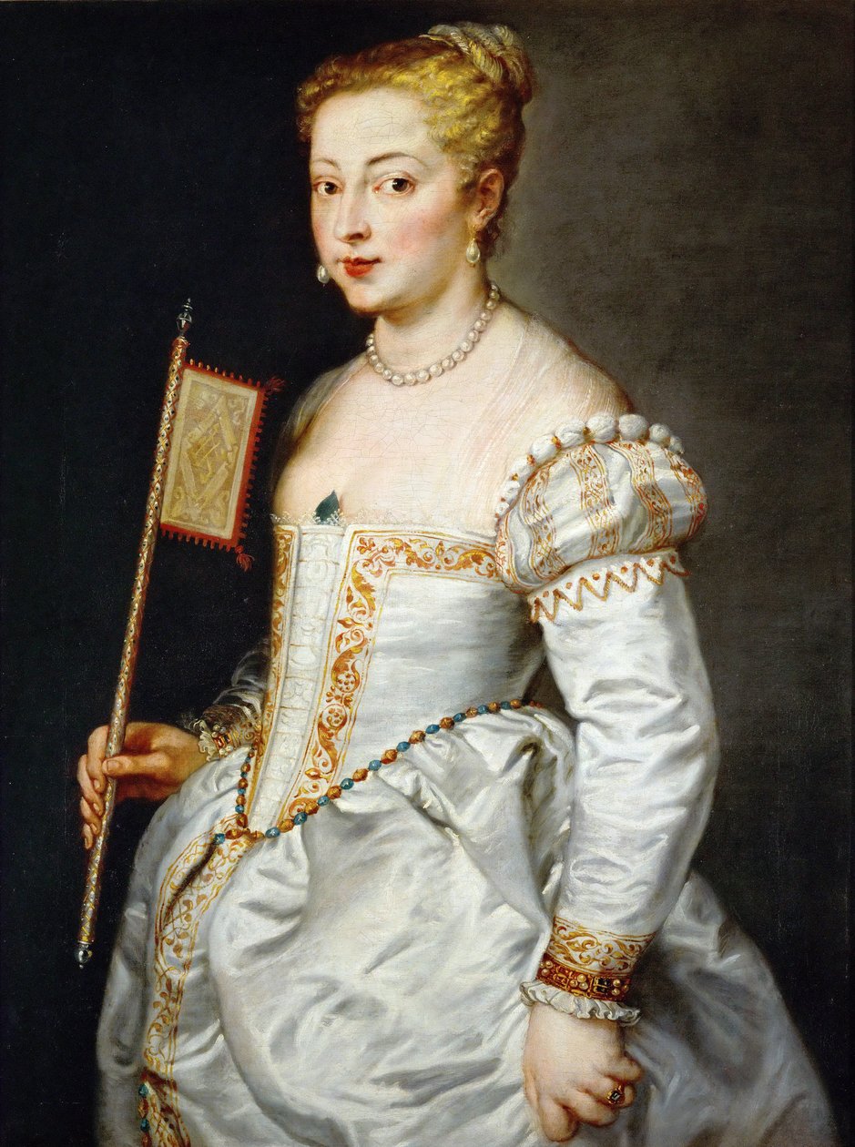 Ragazza con Ventaglio, ca. 1628-1629 da Peter Paul Rubens
